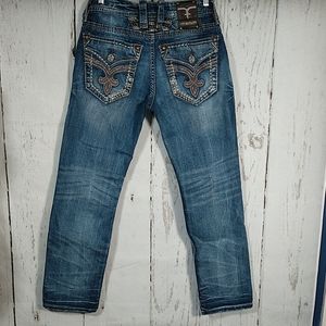 Rock Revival Jeans Kort Straight Leg Poshmark